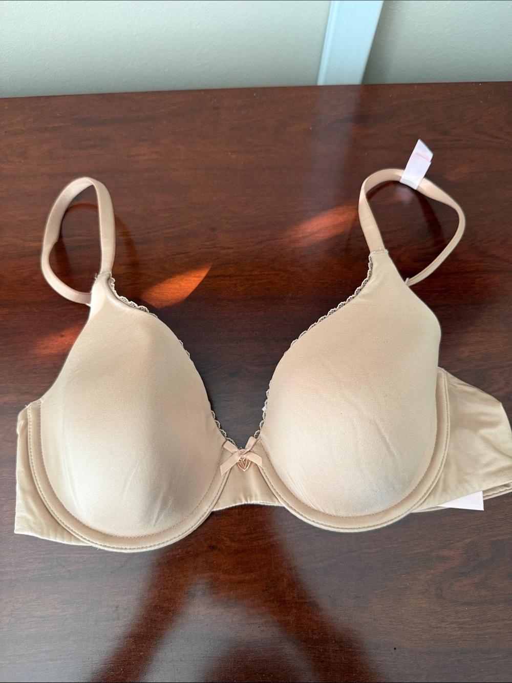 Victoria's Secret Nude Push-Up T-Shirt Bra